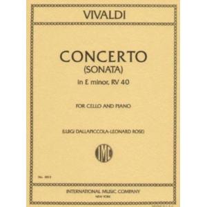 VIVALDI：Concerto in E minor (Sonata No. 5 from "Si...