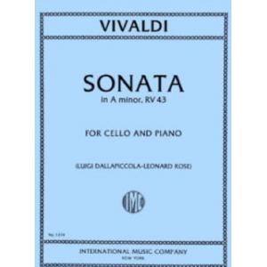 VIVALDI：Sonata No. 3 in A minor, RV 43 (ROSE)