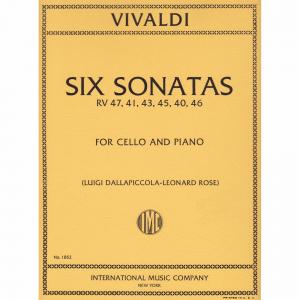 VIVALDI：Six Sonatas, RV 47, 41, 43, 45, 40, 46 (DA...