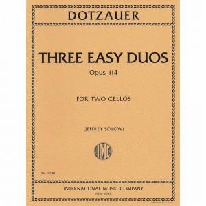 DOTZAUER：Three Easy Duos, Opus 114 (SOLOW)