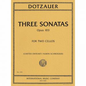 DOTZAUER：Three Sonatas, Op. 103 (SCHROEDER-ENYEART...