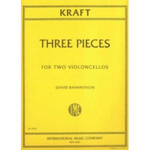 KRAFT：Three Pieces (First Publication) (BAHANOVICH...