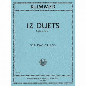 KUMMER：Twelve Duets, Op. 105 (LYMAN)