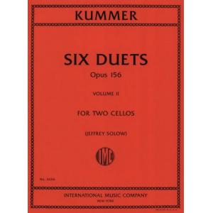 KUMMER：Six Duets, Op. 156: Volume II (SOLOW)