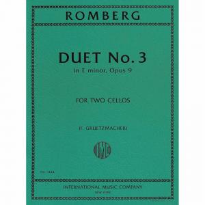 ROMBERG：Duet No. 3 in E minor, Op. 9 (GRUETZMACHER...