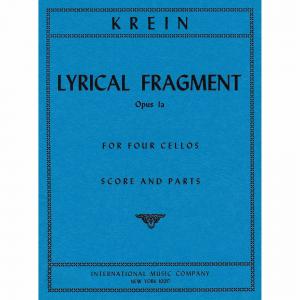KREIN：Lyrical Fragment, Op. 1a (STUTCH) (score & p...