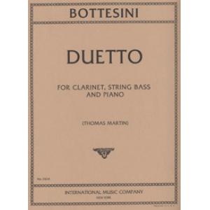 BOTTESINI：Duetto for Clarinet, String Bass and Pia...
