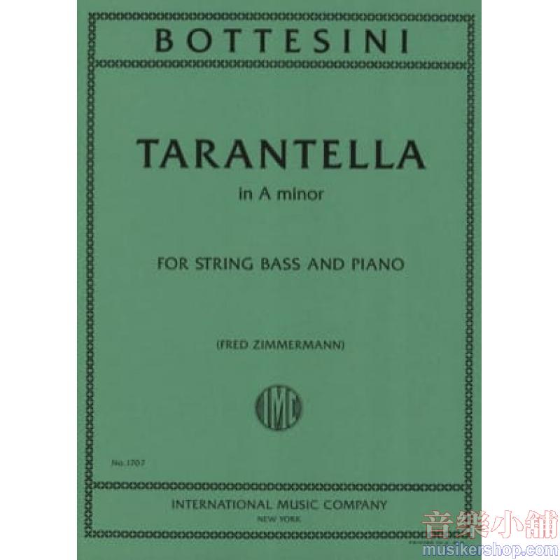 BOTTESINI:Tarantella in A minor(solo tuning)(ZIMMERMANN)