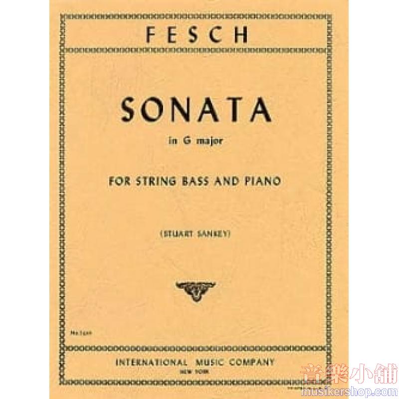 FESCH：Sonata in G major (S. SANKEY)