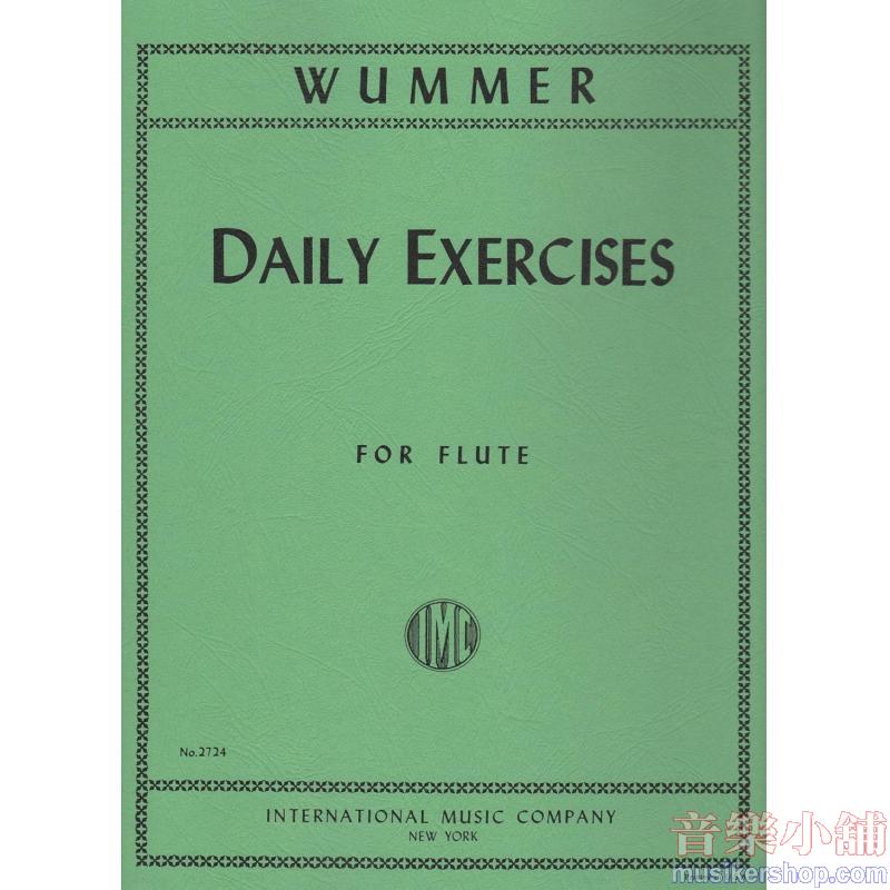 Wummer：Six Daily Exercises