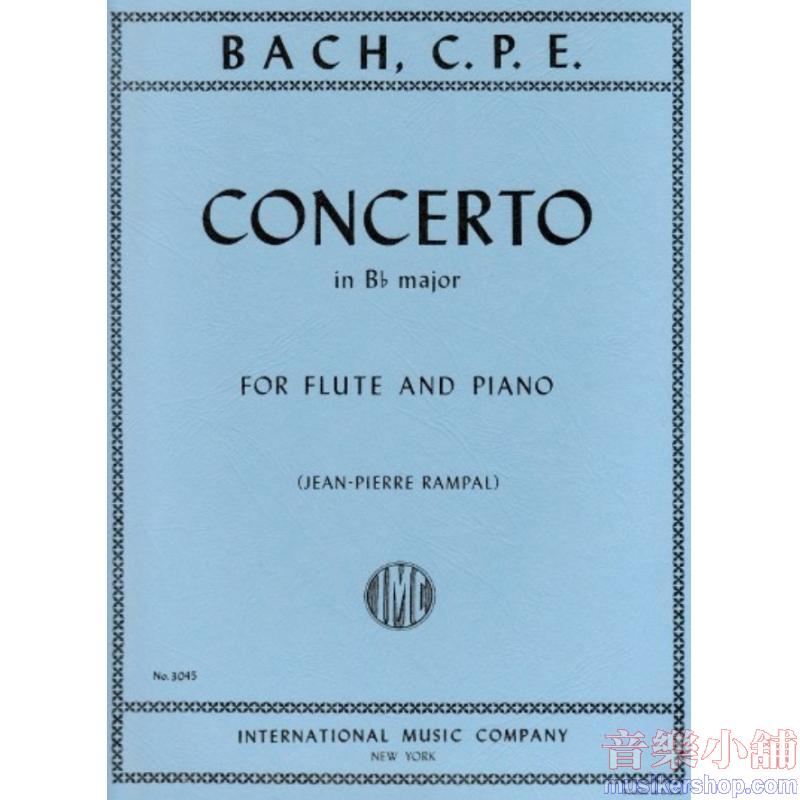 Bach：Concerto in B♭ major (RAMPAL)
