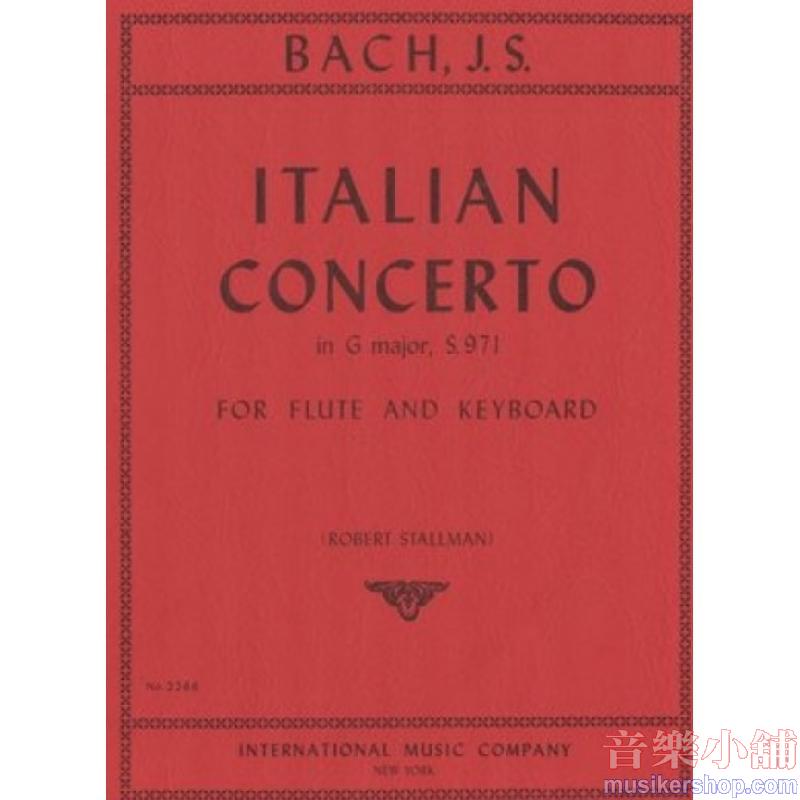 Bach：Italian Concerto, S. 971 (STALLMAN)