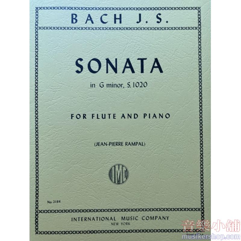 Bach：Sonata in G minor, S. 1020 (RAMPAL)