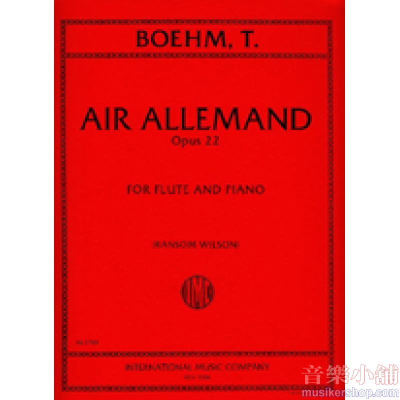 APPLICABLE：Air Allemand, Op. 22(WILSON)