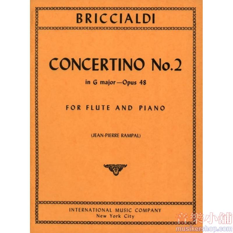 Briccialdi：Concerto No. 2 in G major, Op. 48 (RAMPAL)