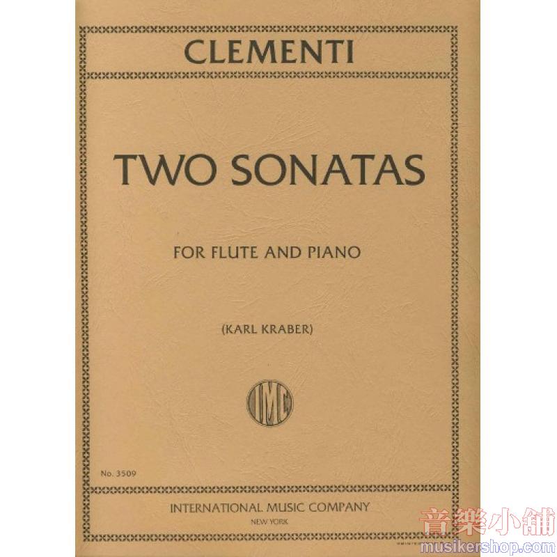 Clementi：Two Sonatas, Op. 2 (KRABER)