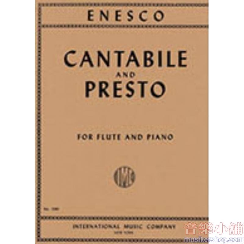 ENESCO：Cantabile and Presto