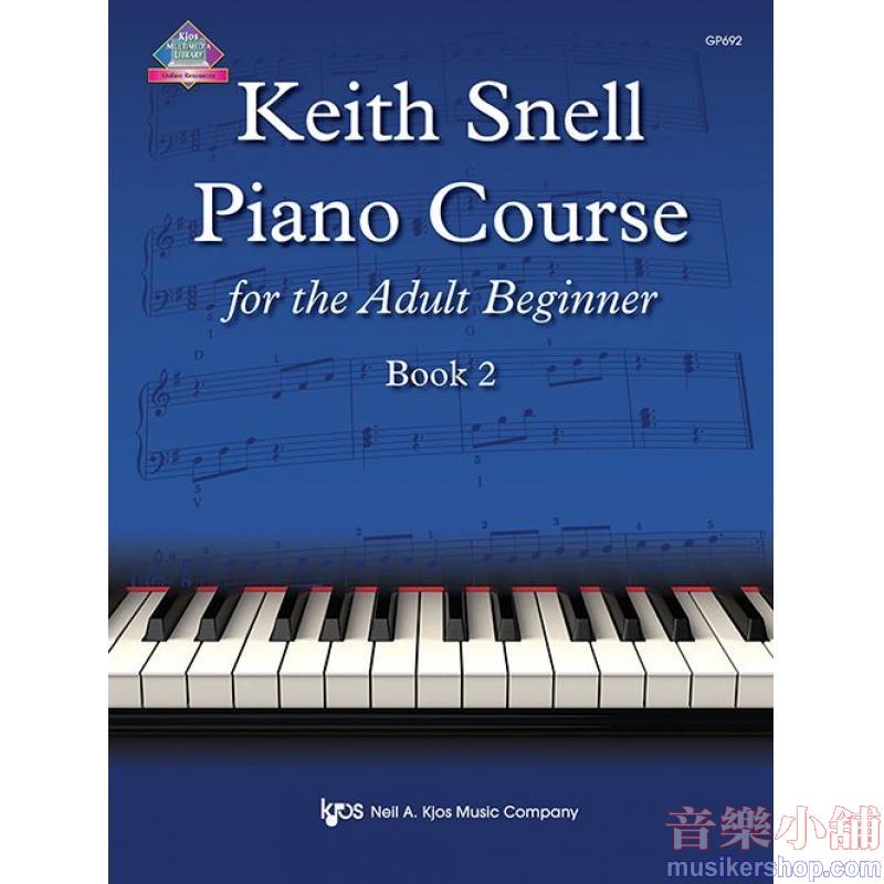 Keith Snell Piano Course for the Adult Beginner Book 2