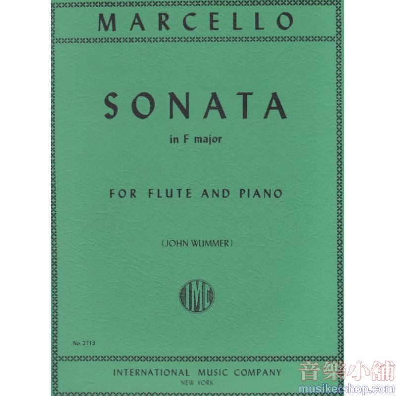 Marcello：Sonata in F major (WUMMER)