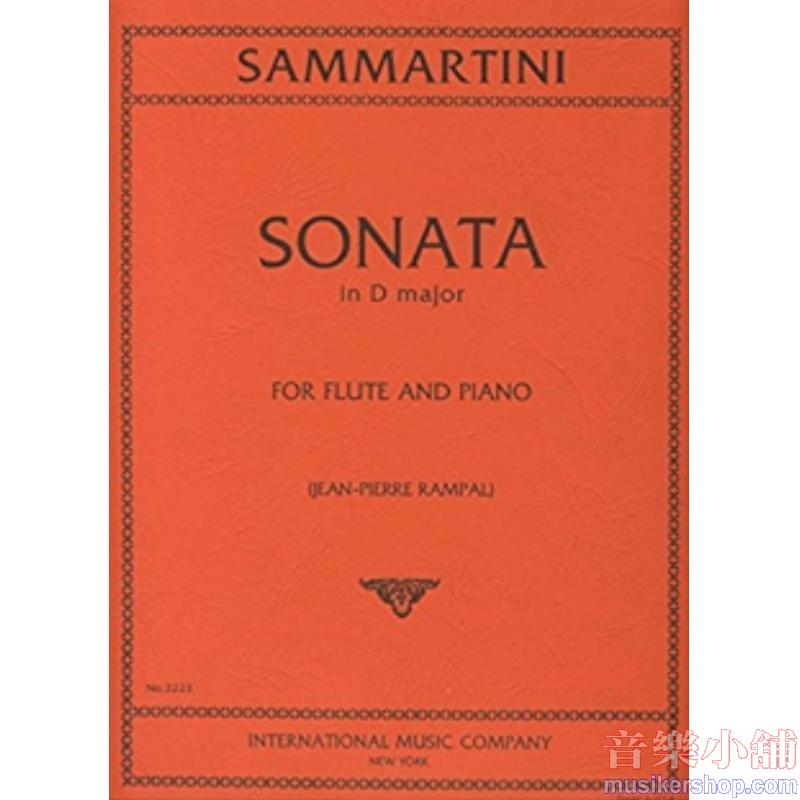 SAMMARTINI：Sonata in D major (RAMPAL)