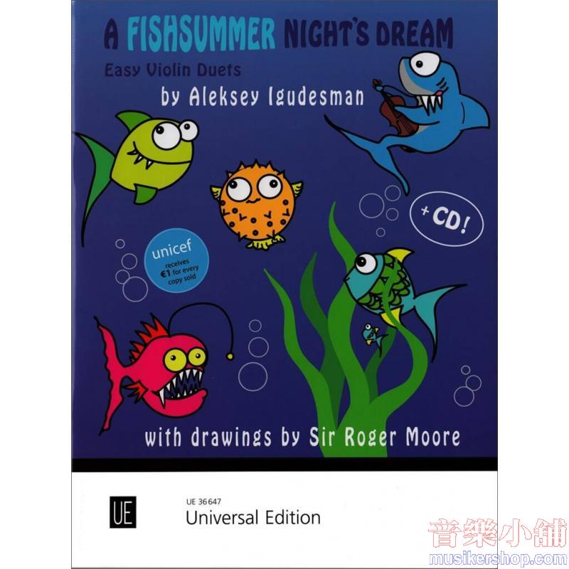 Igudesman: A Fishsummer Night's Dream for 2 violins with CD, for 2 violins with CD
