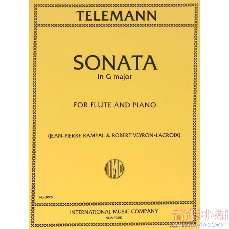 Telemann：Sonata in G major (RAMPAL)