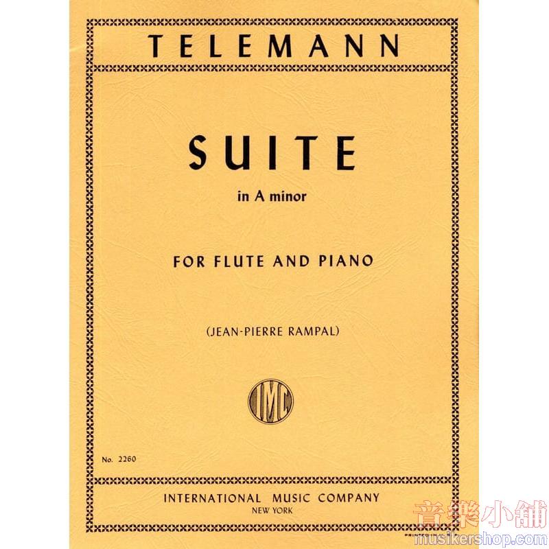 Telemann：Suite in A minor (RAMPAL)