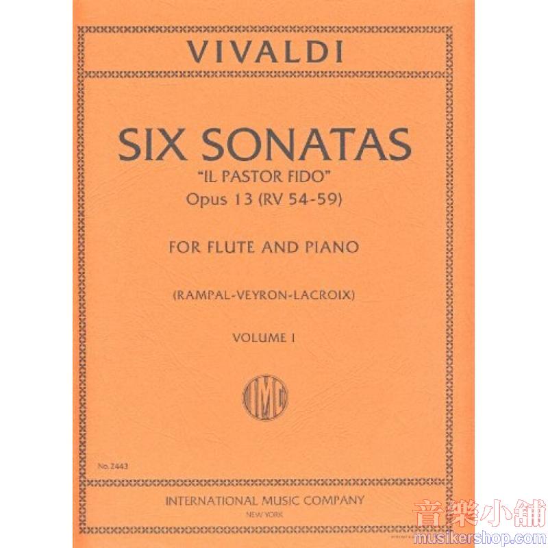 Vivaldi：Volume I (keys of C, C, G) (RAMPAL and VEYRON-LACROIX)