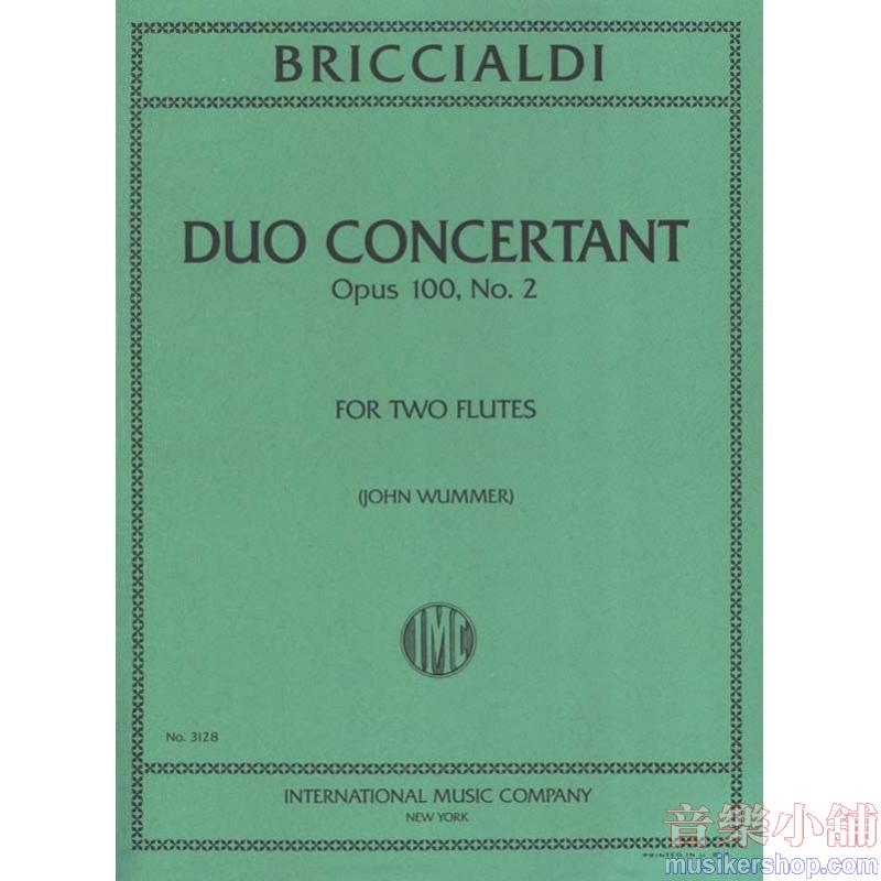 Briccialdi：Duo Concertante No. 2, Op. 100 (WUMMER)