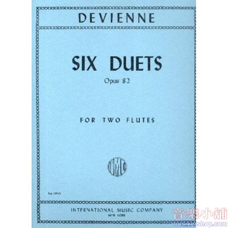 Devienne：Six Easy Duets, Op. 82