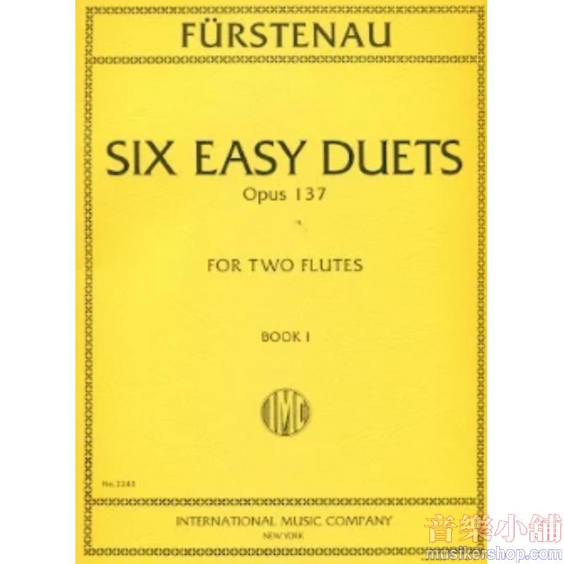 Fürstenau：Six Duets, Op. 137 Volume I