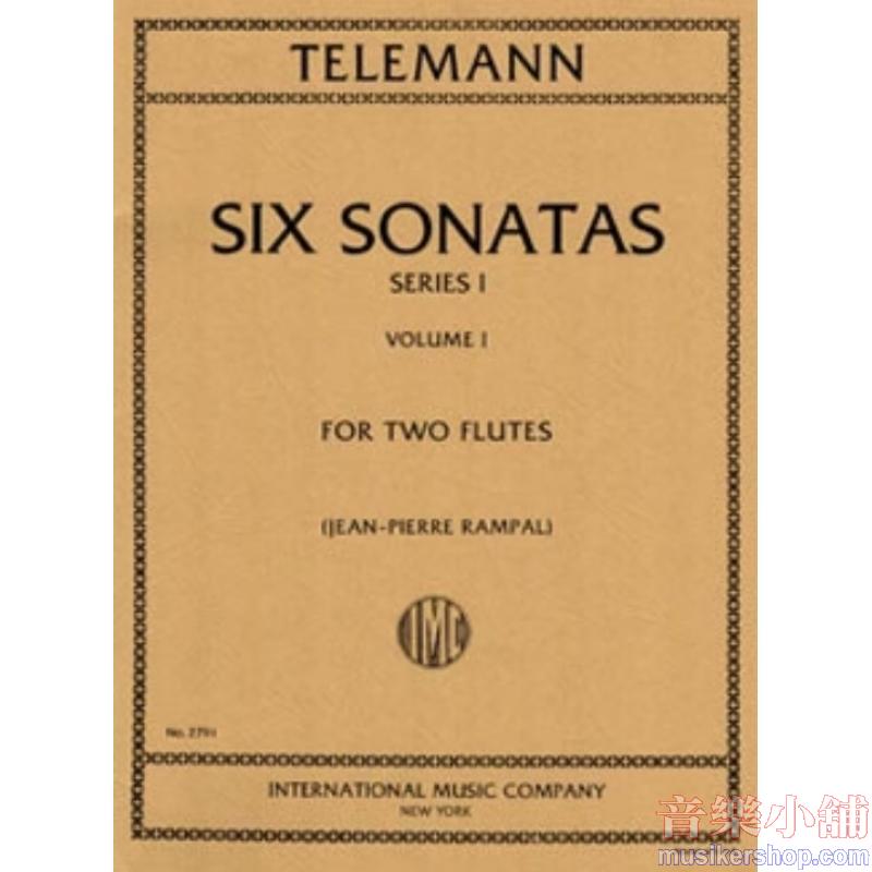 Telemann：Six Sonatas, Series I Volume I (RAMPAL)