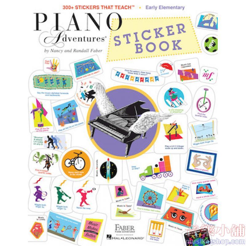 FABER - Piano Adventures Sticker Book