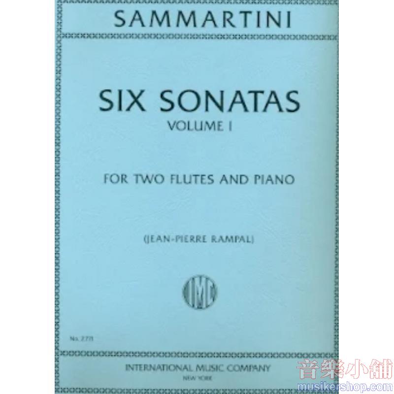 Sammartini：Six Sonatas Volume I (RAMPAL, Jean-Pierre)