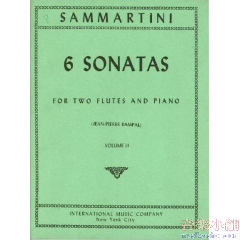 Sammartini：Six Sonatas Volume II (RAMPAL, Jean-Pierre)