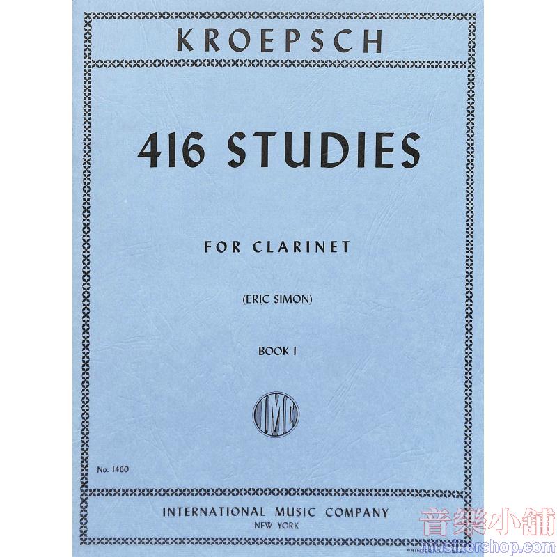 Kroepsch：416 Studies Volume I (SIMON)