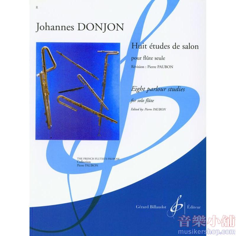 Johannes Donjon : 8 etudes de salon