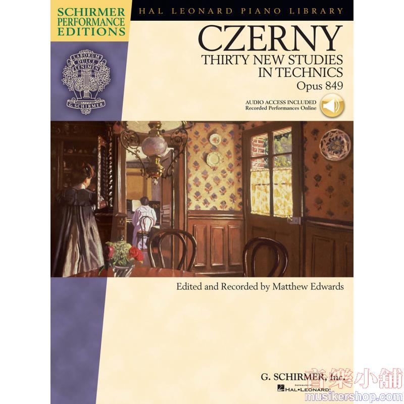 Carl Czerny – Thirty New Studies in Technics, Op. 849