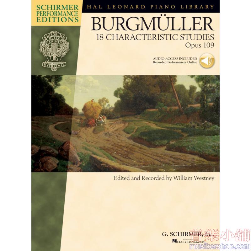 Johann Friedrich Burgmüller – 18 Characteristic Studies, Opus 109