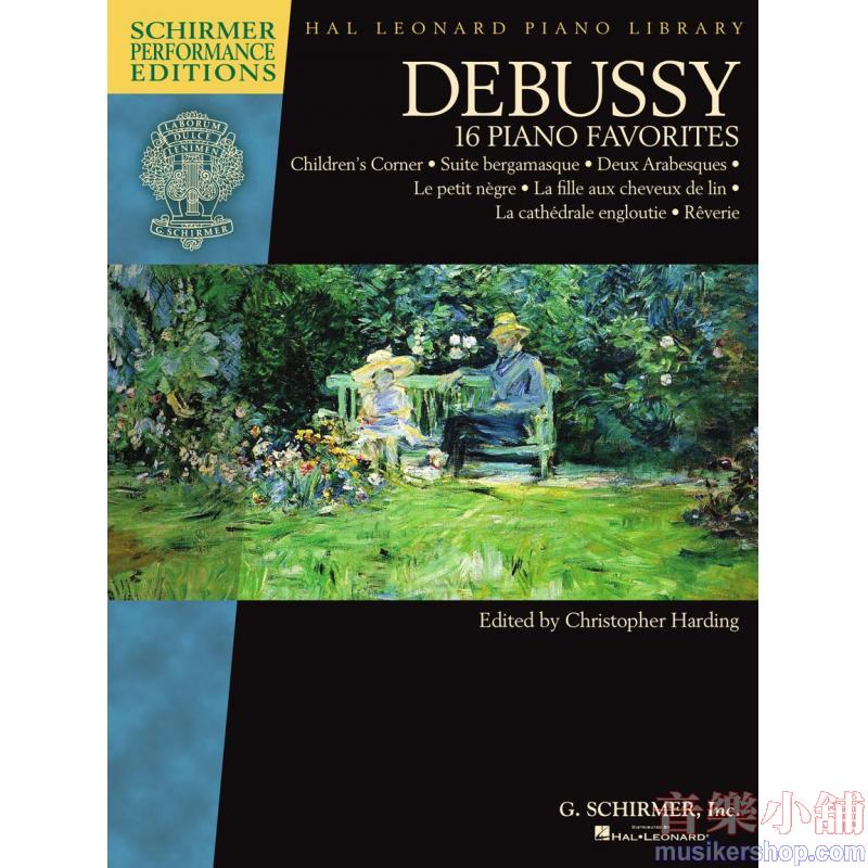 Claude Debussy: 16 Piano Favorites