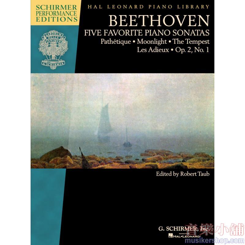 Beethoven – Five Favorite Piano Sonatas