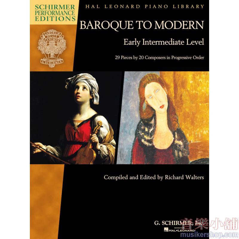 Baroque to Modern: Early Intermediate Level
