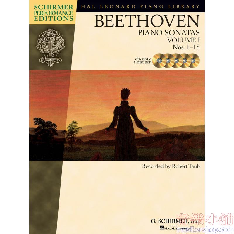 Beethoven – Piano Sonatas, Volume I – CDs Only (set of 5) Nos. 1-15