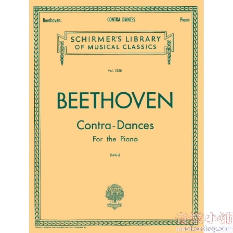 Beethoven:Contra-Dances(Seiss) - Schirmer Library of Classics Volume 1528