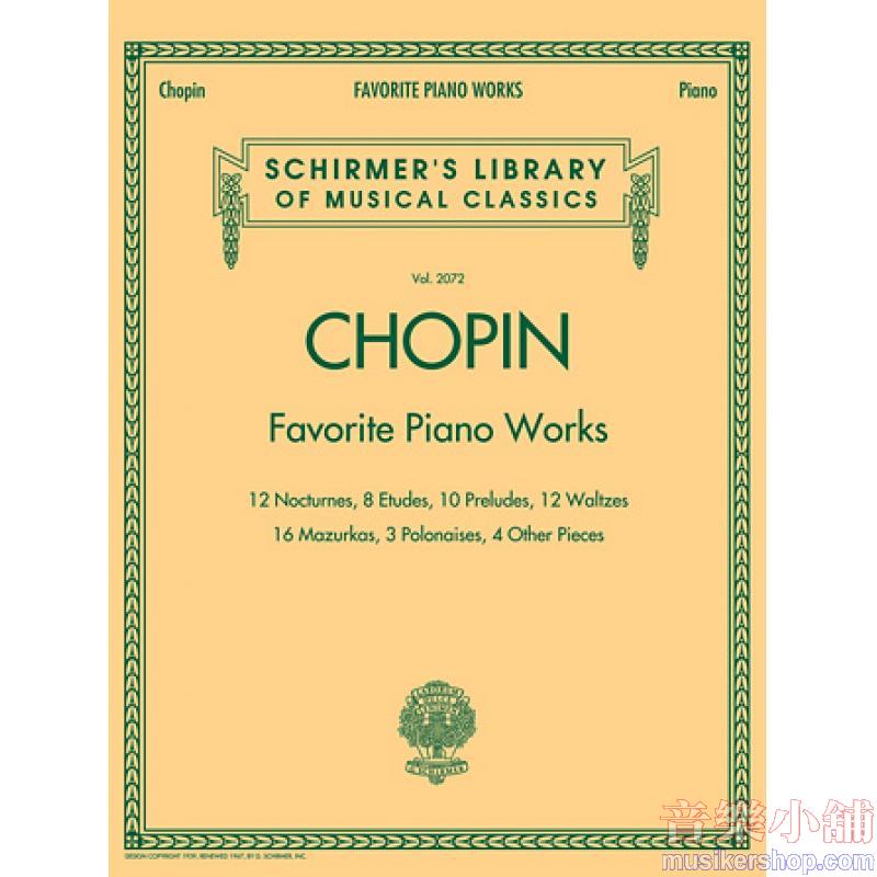 Chopin：Favorite Piano Works