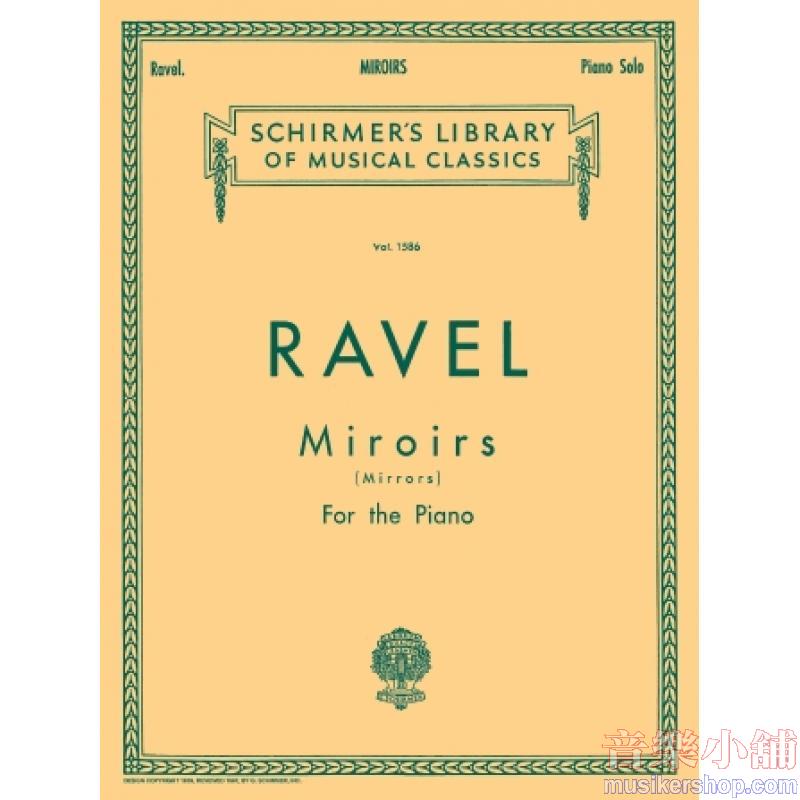 Ravel:Miroirs - Schirmer Library of Classics Volume 1586
