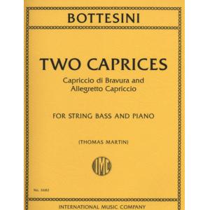 BOTTESINI：Two Caprices: Capriccio di Bravura and A...