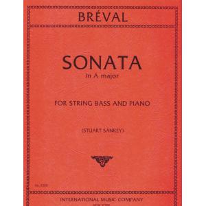 BREVAL：Sonata in A major(solo tuning)(S. SANKEY)