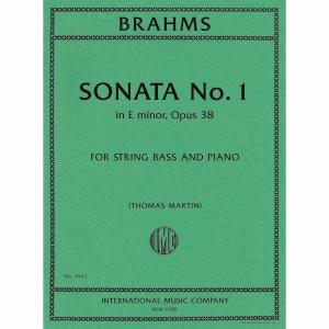 BRAHMS：Sonata No. 1 in E minor, Opus 38 (MARTIN)