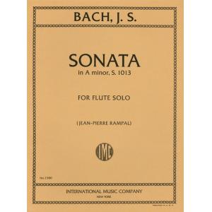 Bach：Sonata in A minor, S. 1013 (RAMPAL)